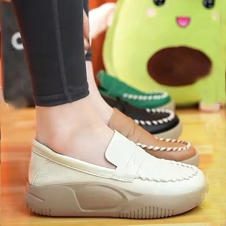 ( Big Deals💥) Soft-soled corrective slippers made from pure cowhide leather