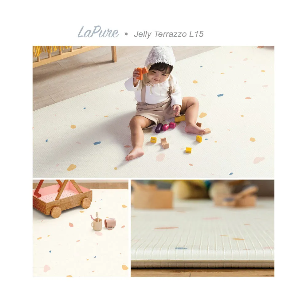 [1 Yr Local Warranty] Parklon LaPure Jelly Terrazzo (L15) Size: 2100 x 1400 x 15mm