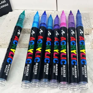 24 Pieces Nail Polish Pens – Quick-Dry Colorful Nail Polish Set