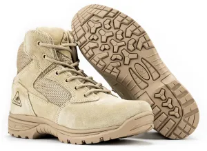 6" CoolMax Tactical Combat Boots (Beige)