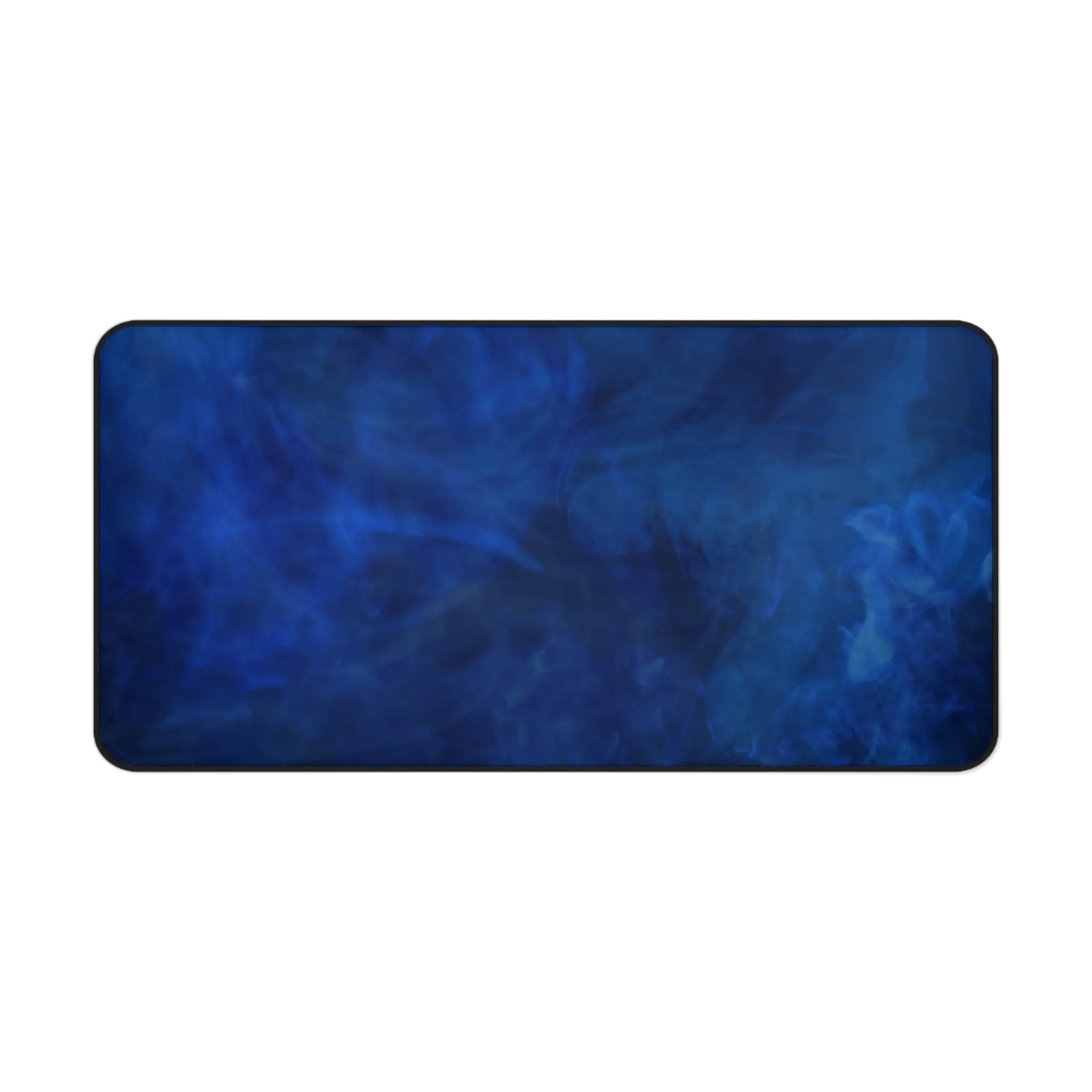 A Kind of Smoky Blue Desk Mat