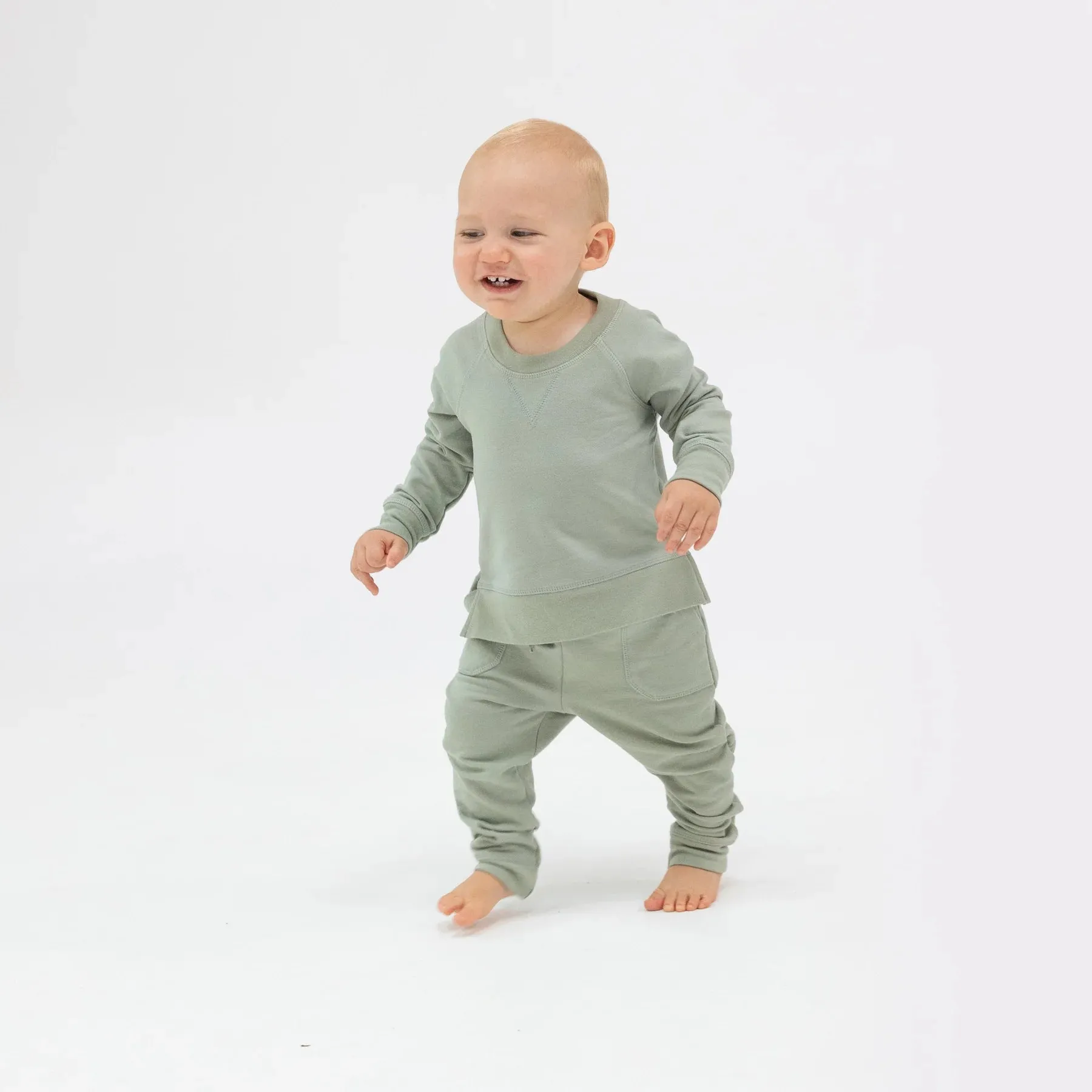 Angel Dear French Terry Raglan & Jogger Set