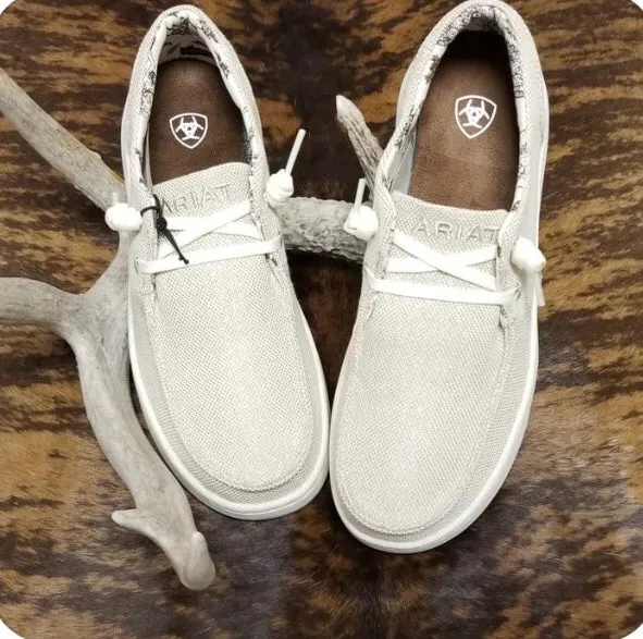 Ariat Hilo Canvas Sparkle Light Weight Casual Shoe