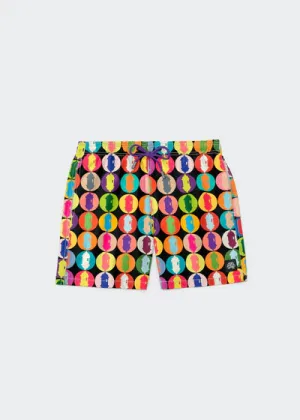 Arrecife Garita Swim Short- Black