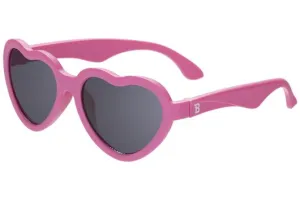 Babiator Non-Polarized Mirrored Heart Sunglasses - Paparazzi Pink