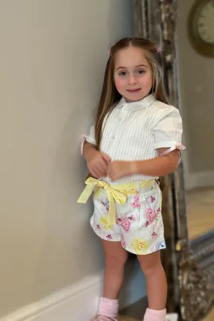 Beau Kid girls 2pc short & blouse set