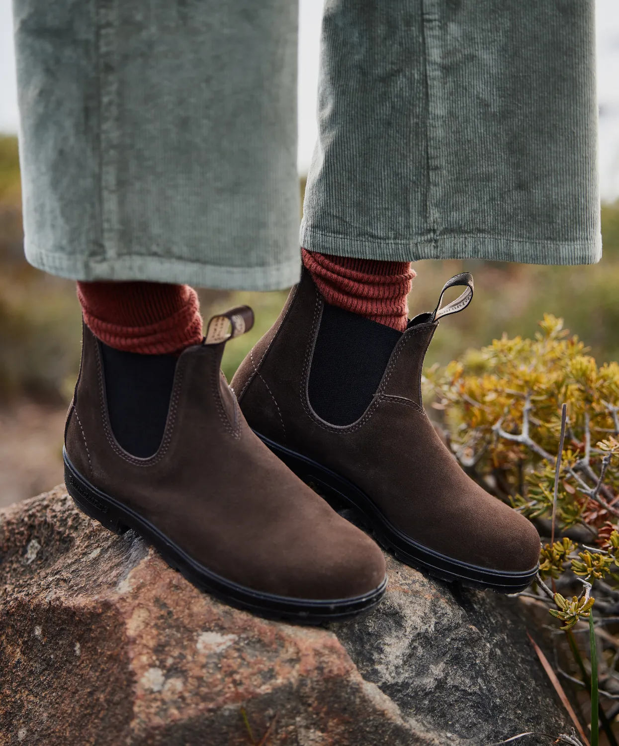 Blundstone 2410 Suede Boots Brown