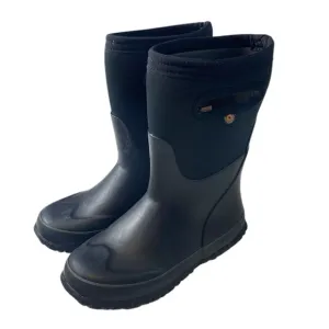 BOGS Kids Grasp Pull-On Insulated Rain Boot Black Size 2