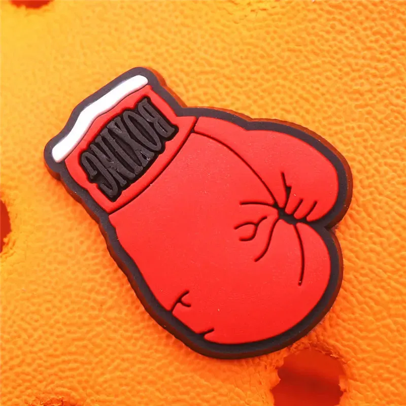 Boxing Champion Sandals Shoe Charms for Kids