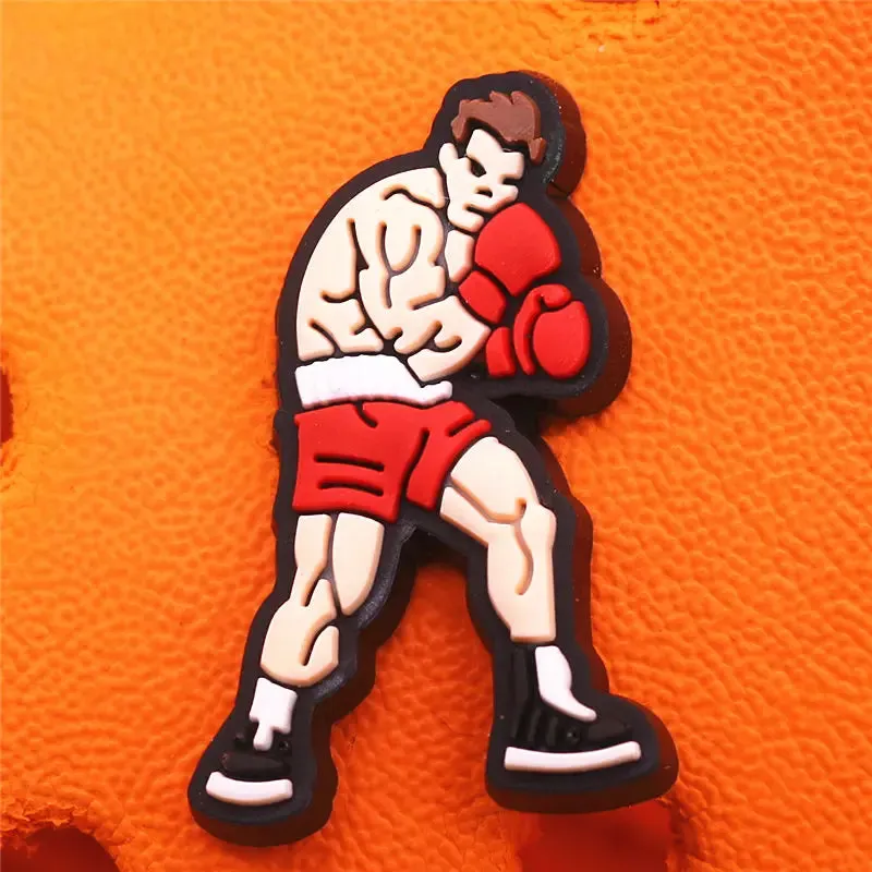 Boxing Champion Sandals Shoe Charms for Kids