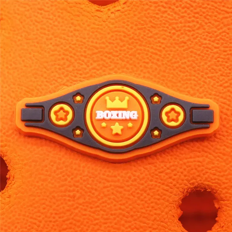 Boxing Champion Sandals Shoe Charms for Kids