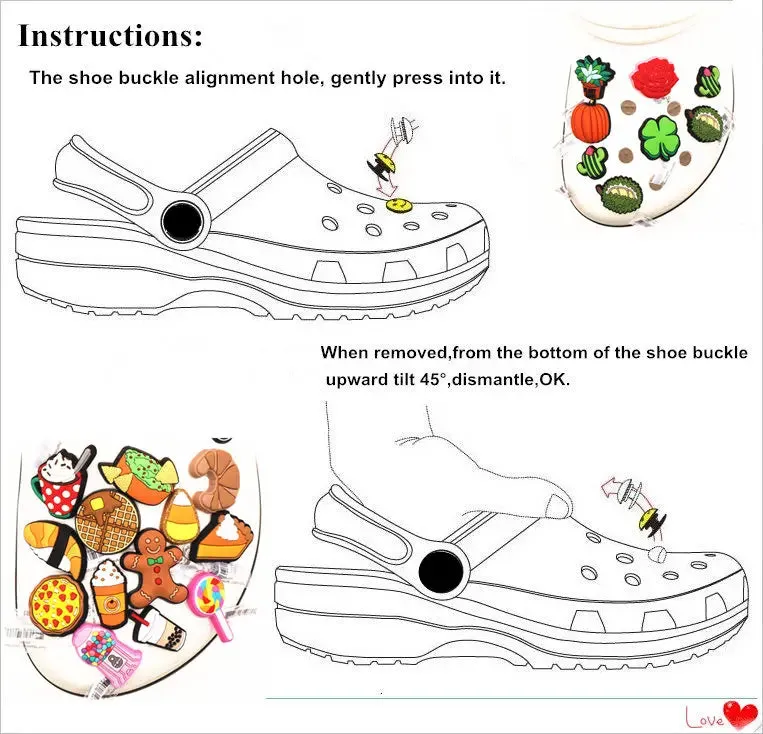 Boxing Champion Sandals Shoe Charms for Kids