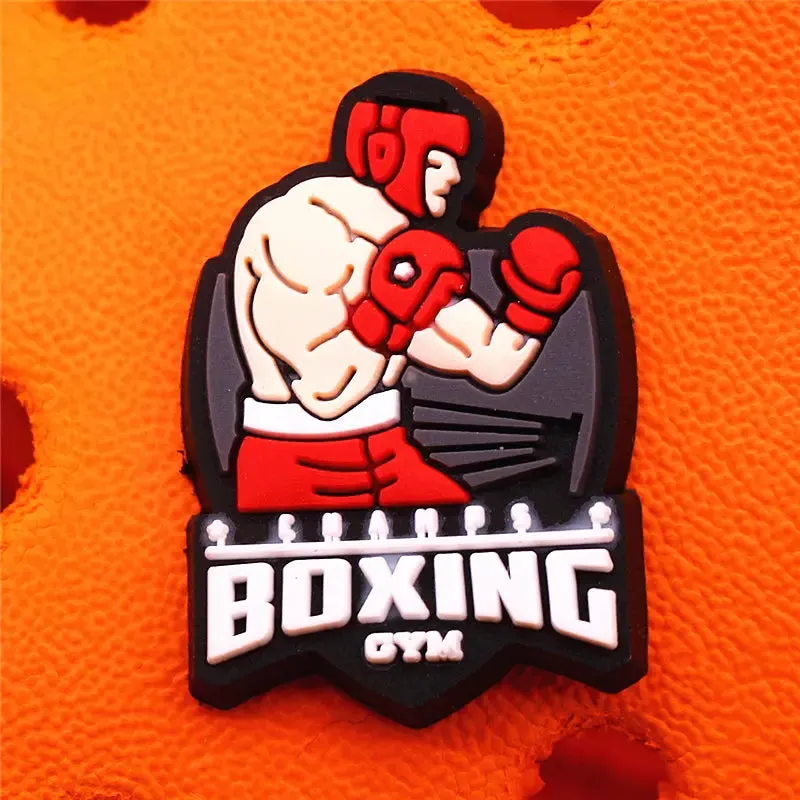 Boxing Champion Sandals Shoe Charms for Kids