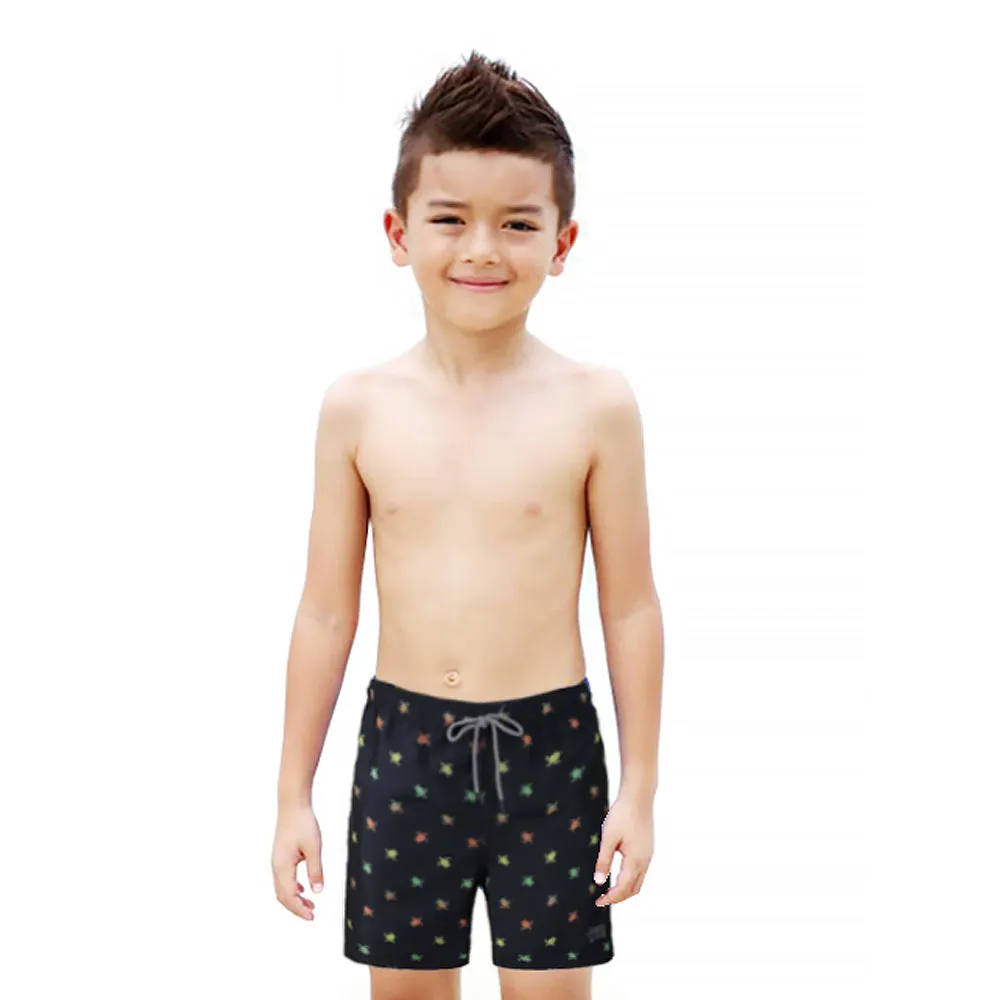 Boy's  Kid  Family  Match  Quickly  Dry  Mesh  Lining  Swim  Breathable  Shorts