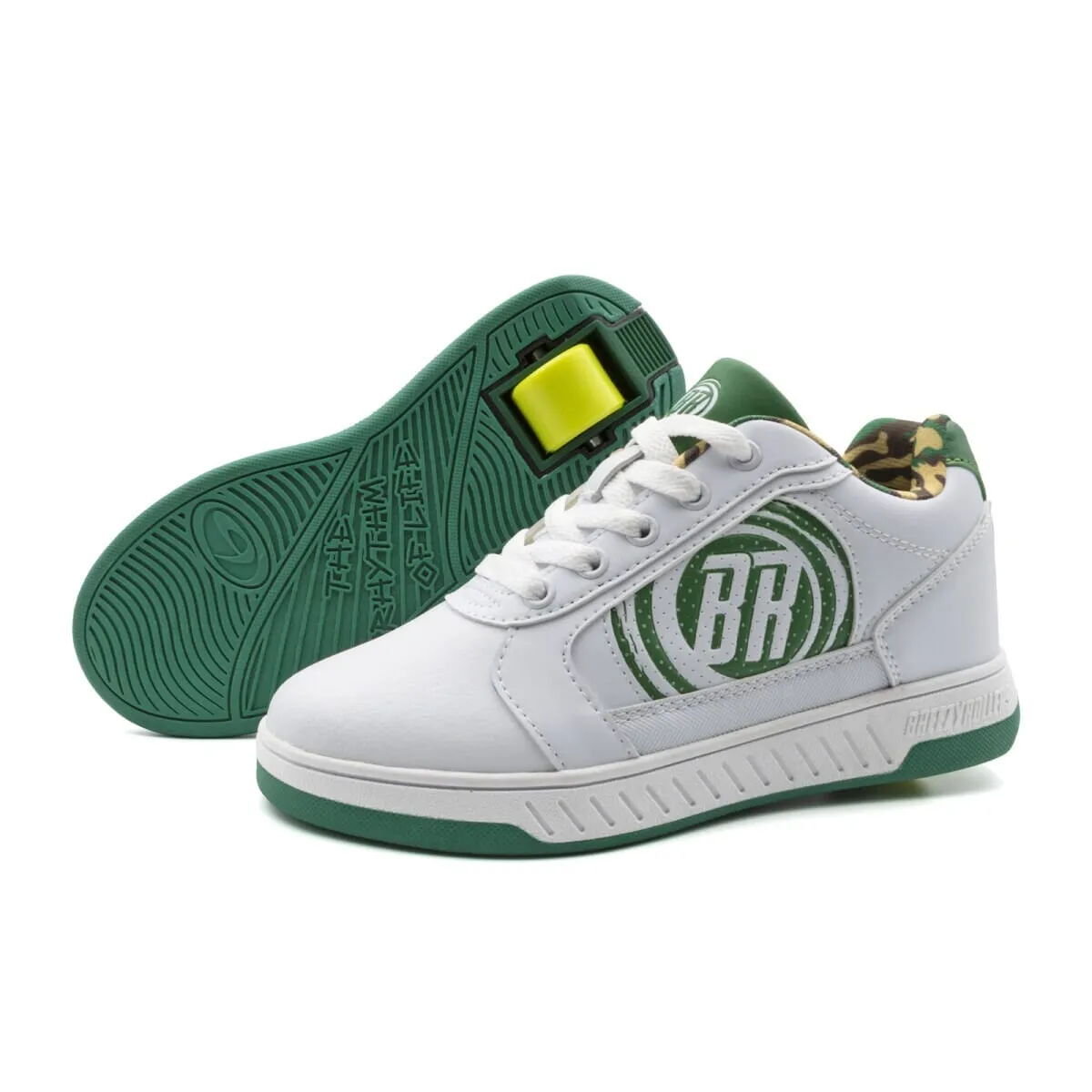 BREEZY ROLLERS 2223122 (WHITE-GREEN)