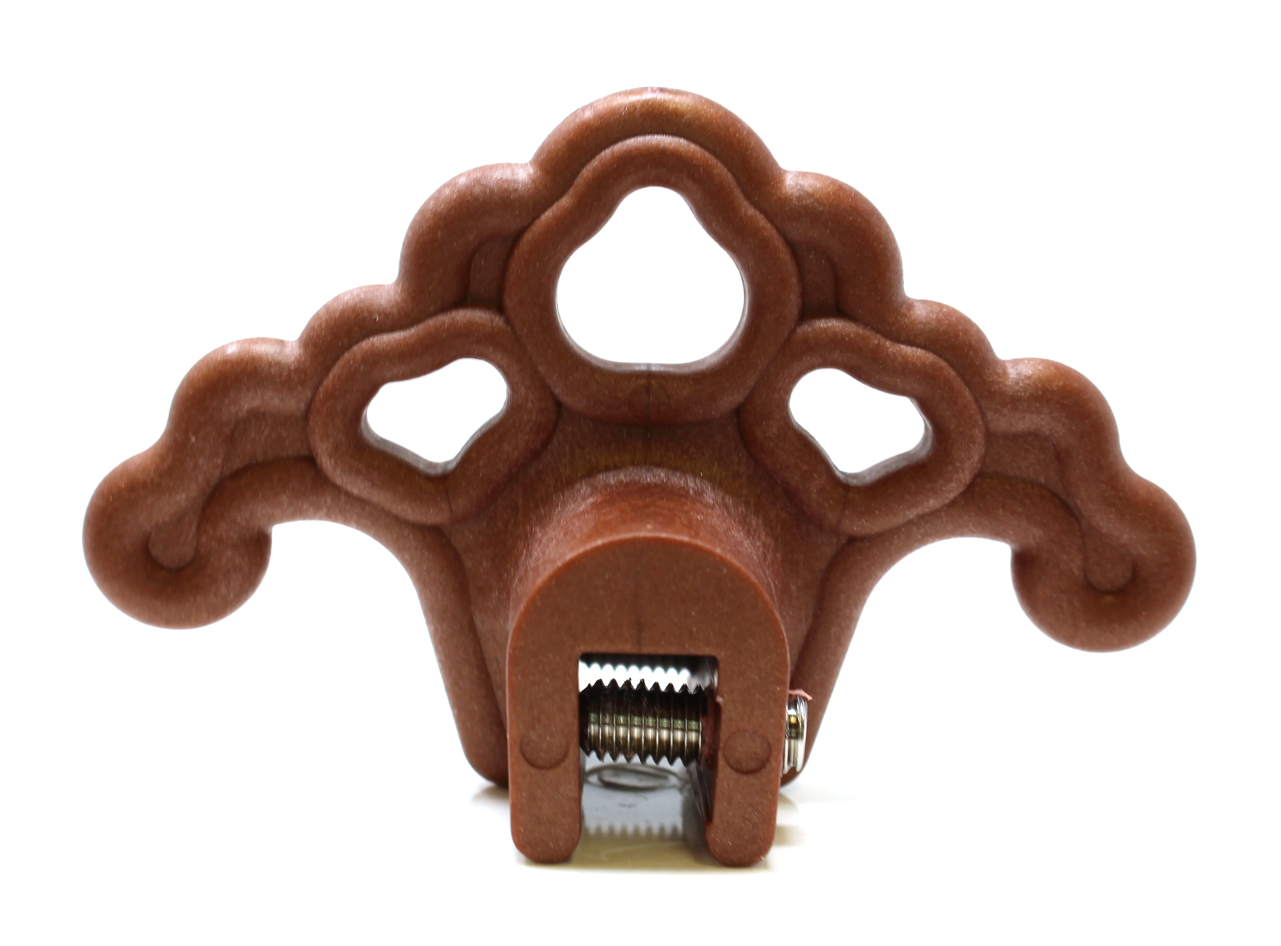 Bronze / Copper Plastic Roof Ice Guard Snow Guard Snow Stops for Standing Seam Metal Roofing