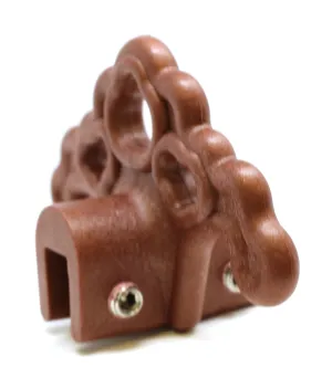 Bronze / Copper Plastic Roof Ice Guard Snow Guard Snow Stops for Standing Seam Metal Roofing