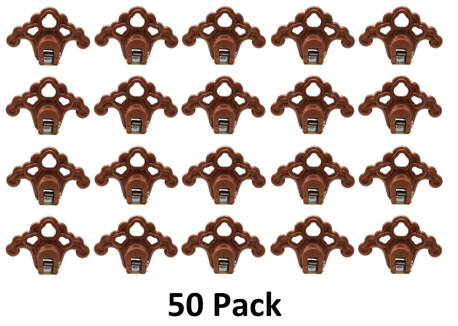 Bronze / Copper Plastic Roof Ice Guard Snow Guard Snow Stops for Standing Seam Metal Roofing