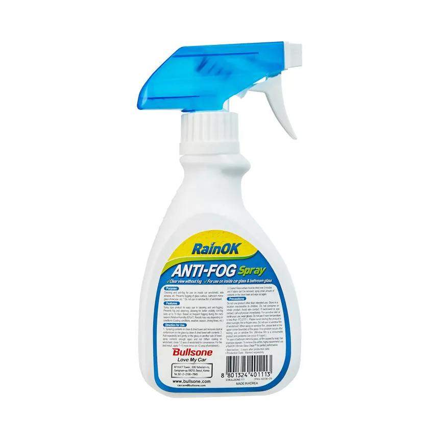 Bullsone Rain OK Anti Fog Trigger Spray