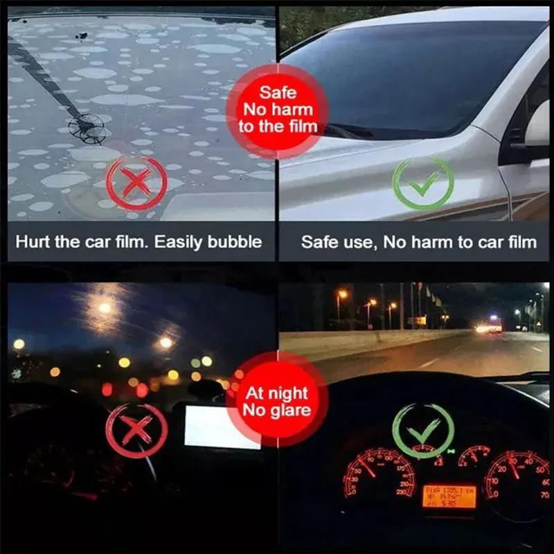 Car glass anti-fog agent