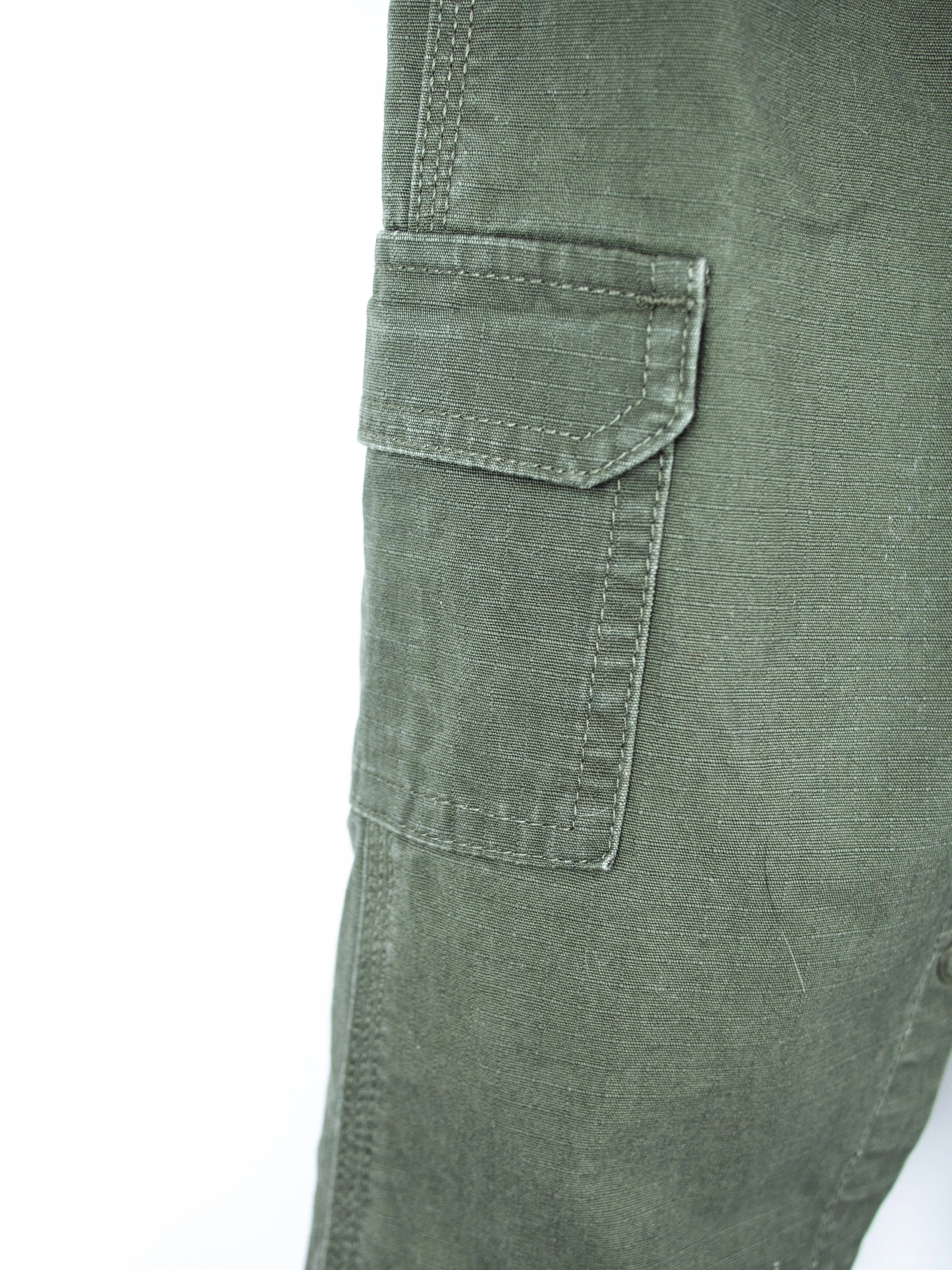 Carhartt Forest Green Cargo Dungarees - Age 9 months