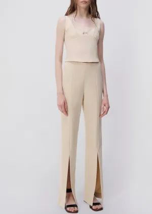 Chase Front Slit Pant (Dried Pineapple)