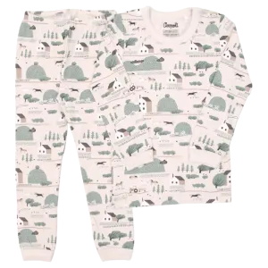 Coccoli Modal PJs Farm Print