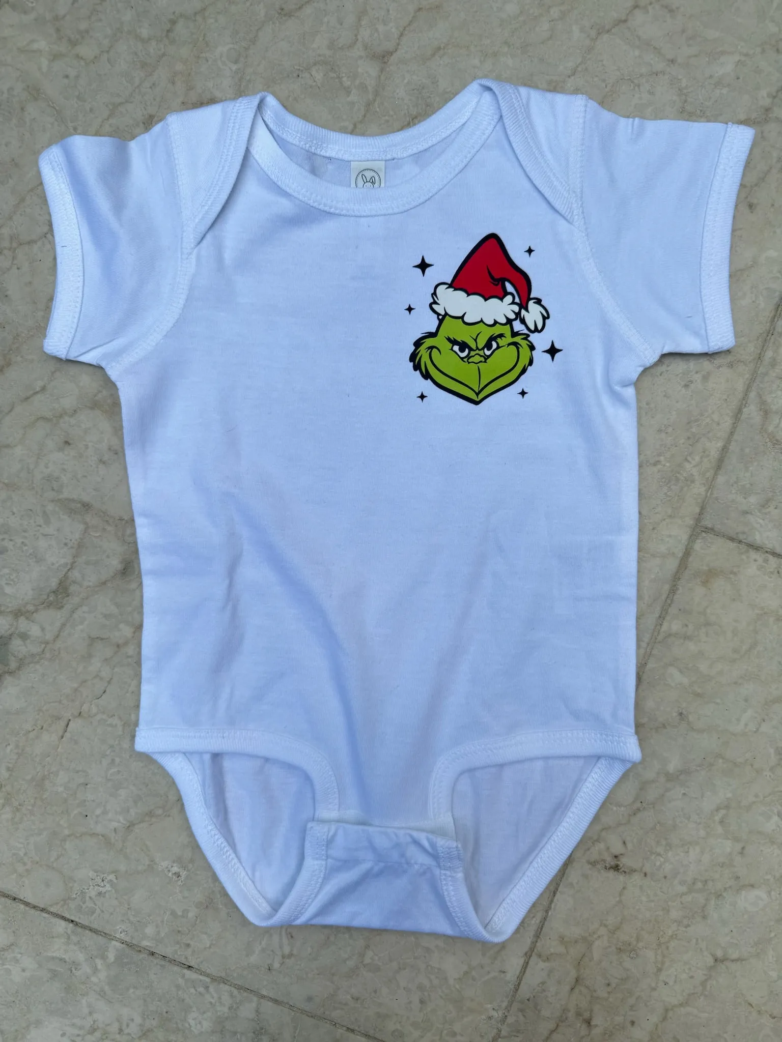 Countryside Cottage Kid Grinch Era Onesie