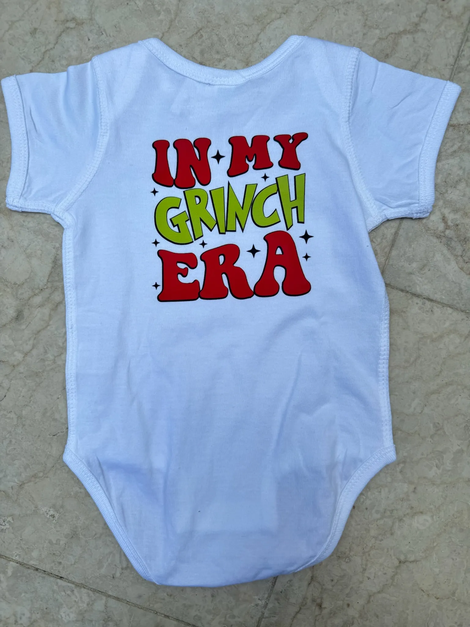 Countryside Cottage Kid Grinch Era Onesie