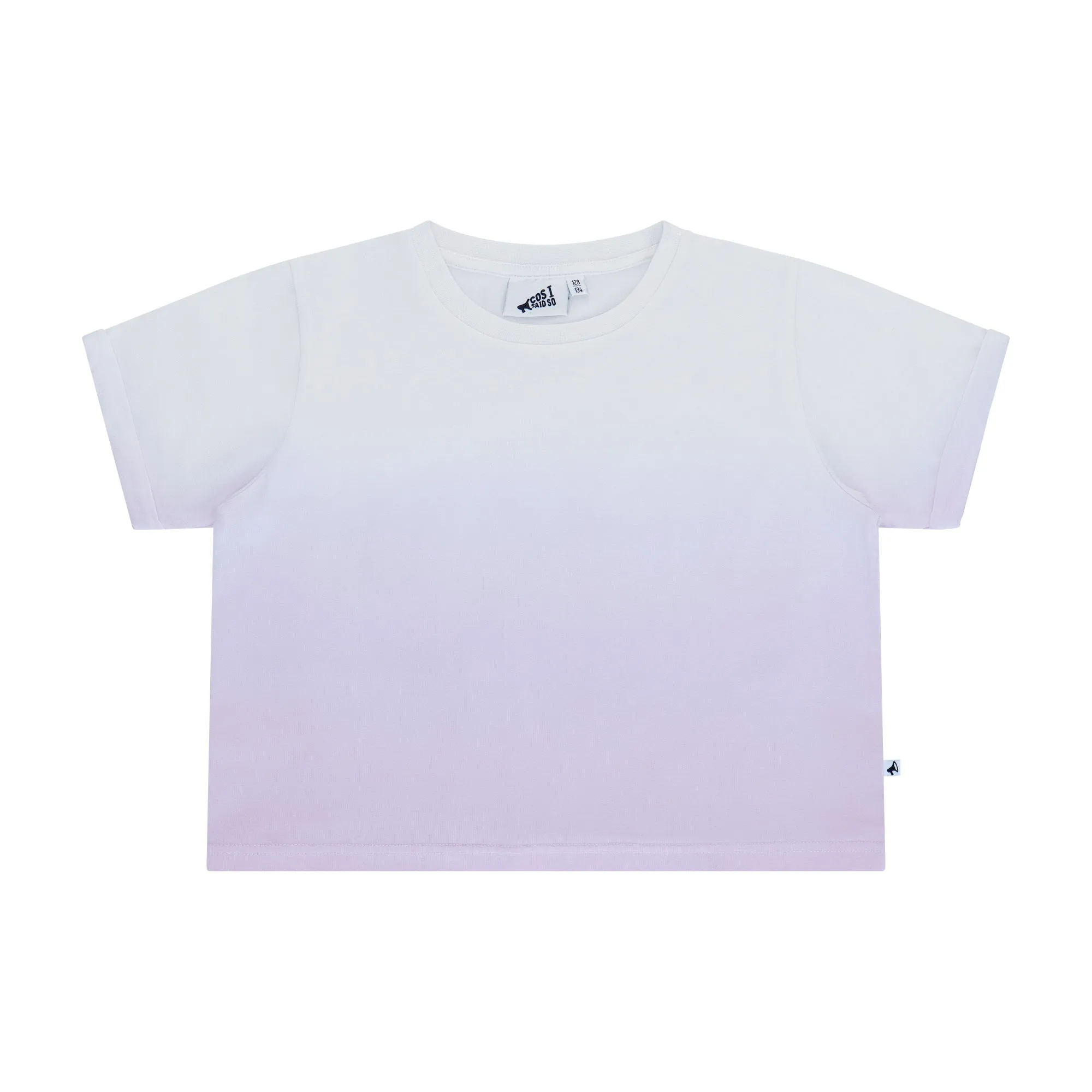 CROP TEE Dip Dye