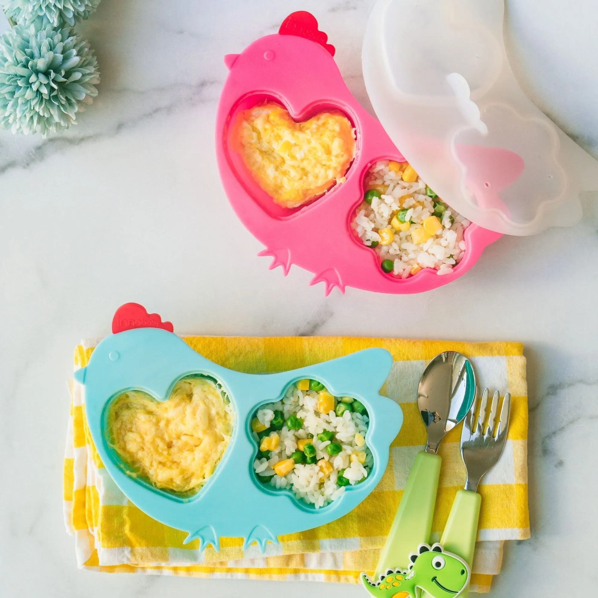 Din Din SMART Silicone Chicken Steamer