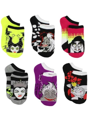 Disney Villains Socks 6-Pack