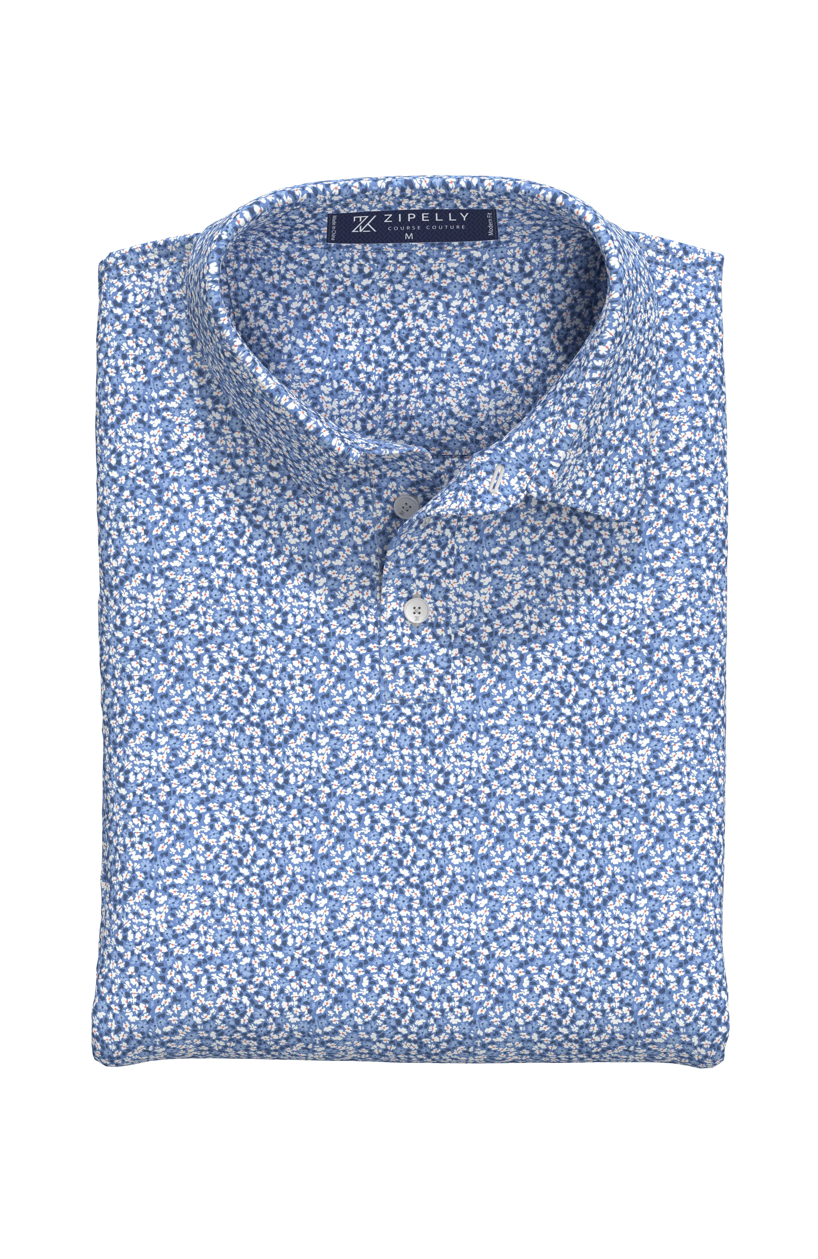 Ditsy Delight Polo