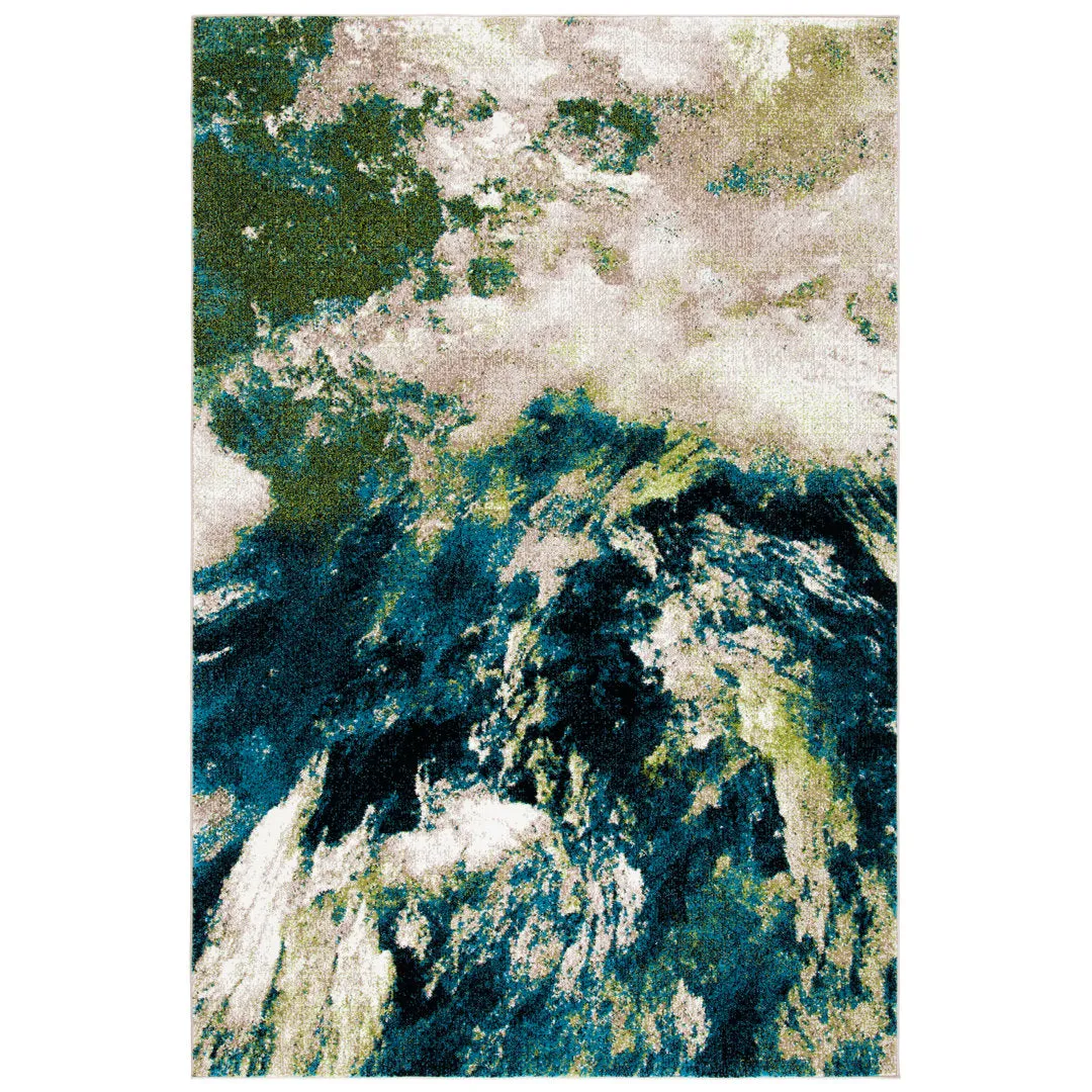 Dowlen Performance Abstract Rug 17 Stories Rug Size: Rectangle 9' x 12'