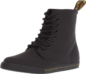 Dr. Martens Kid's Collection Sheridan Hi (Little Kid/Big Kid) Black T Canvas 10 UK (US 11 Little Kid) M