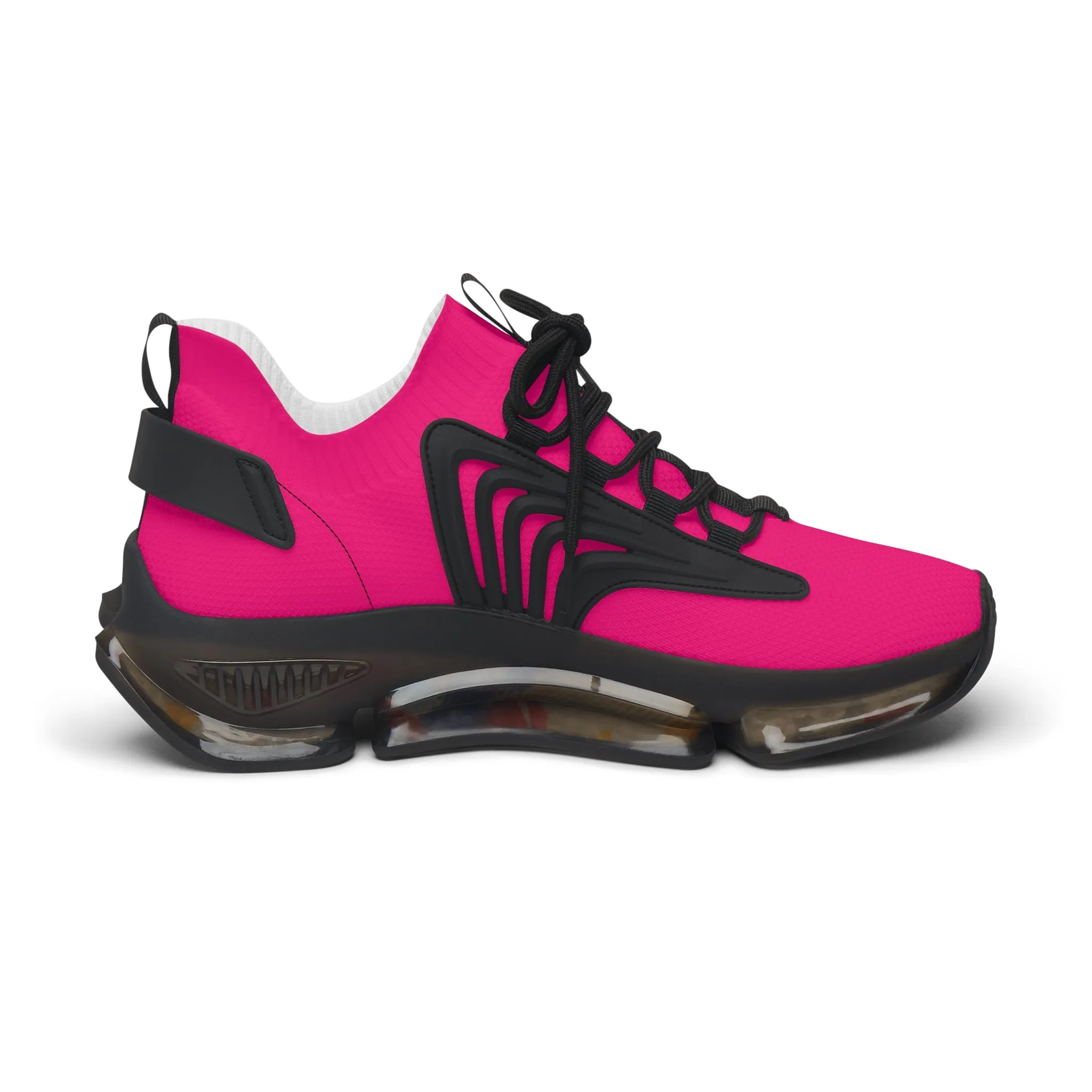 Elegant Women's Mesh Sneakers for Active Lifestyle Fuchsia by Margo Makaroff - Personalization Available