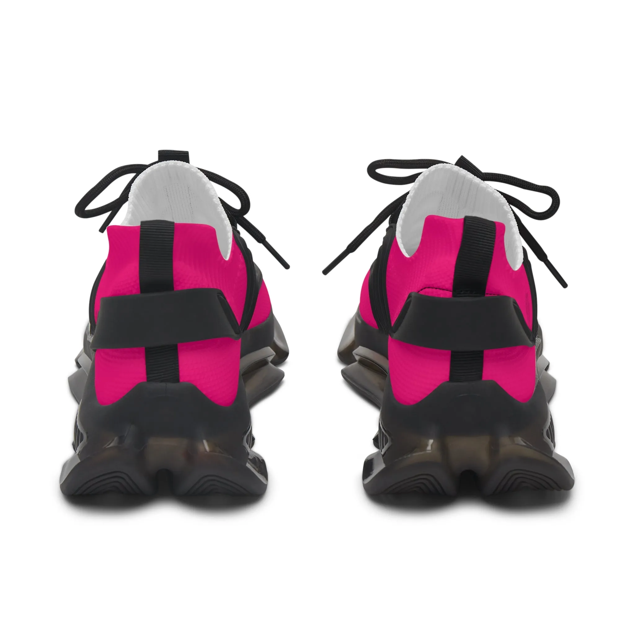 Elegant Women's Mesh Sneakers for Active Lifestyle Fuchsia by Margo Makaroff - Personalization Available