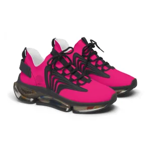 Elegant Women's Mesh Sneakers for Active Lifestyle Fuchsia by Margo Makaroff - Personalization Available