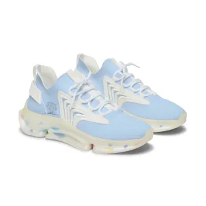 Elegant Women's Mesh Sneakers for Active Lifestyle Pastel Blue by Margo Makaroff - Personalization Available