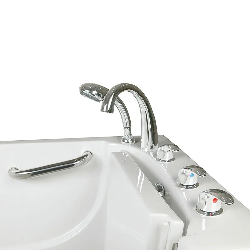 Ella's Bubbles 305211 Low 3.5-in Threshold Soaking Walk In Bath