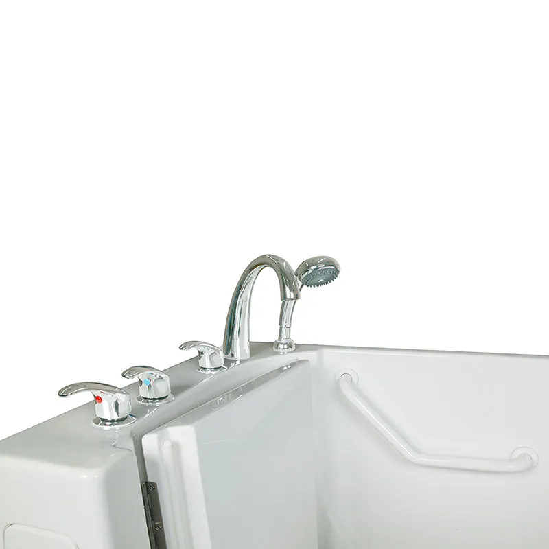Ella's Bubbles 305501 Deep 46-in High Soaking Walk In Bath