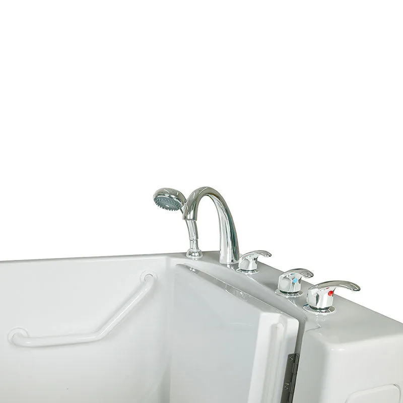 Ella's Bubbles 305501 Deep 46-in High Soaking Walk In Bath
