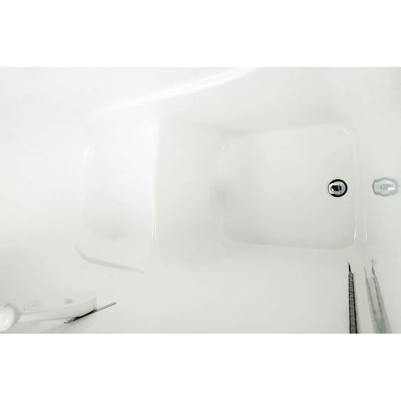 Ella's Bubbles 305501 Deep 46-in High Soaking Walk In Bath
