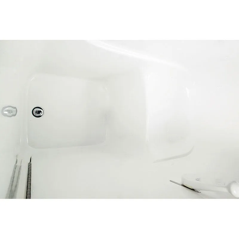 Ella's Bubbles 305501 Deep 46-in High Soaking Walk In Bath