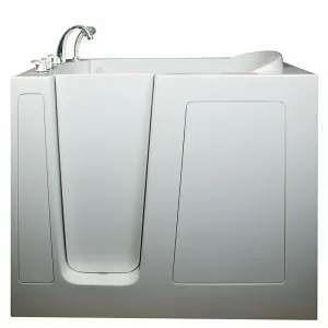 Ella's Bubbles 305501 Deep 46-in High Soaking Walk In Bath