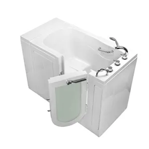 Ella's Malibu 30"x 52" Soaking Walk-In Bathtub, Right Outward Swing Door, Thermostatic Faucet, 2" Dual Drain, OA3052-R