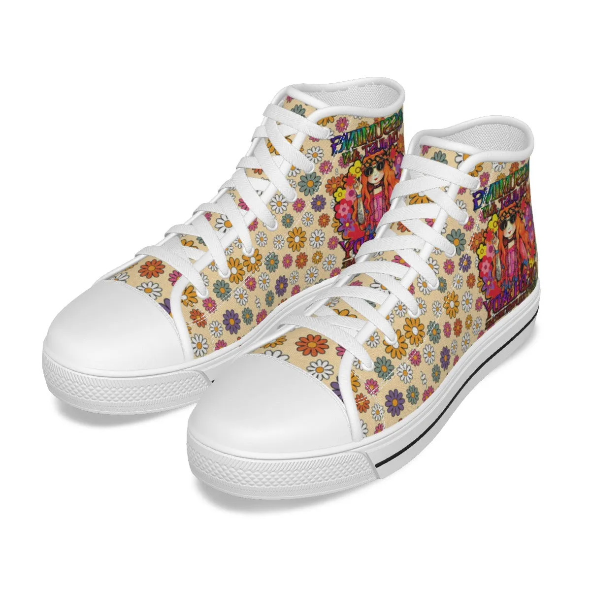 EShoes Personalized Canvas Shoes, Assuming I'm Just An Old Lady Was Your First Mistake,Custom Shoes.