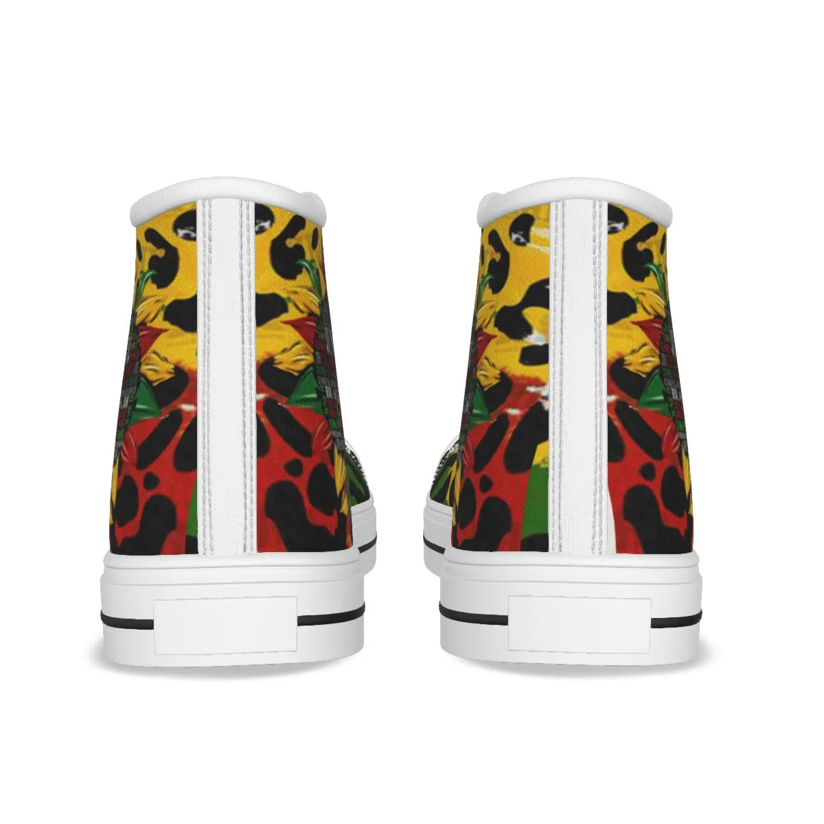 EShoes Personalized Canvas Shoes, Juneteenth Freedom Day Shoes, Custom Name Shoes.