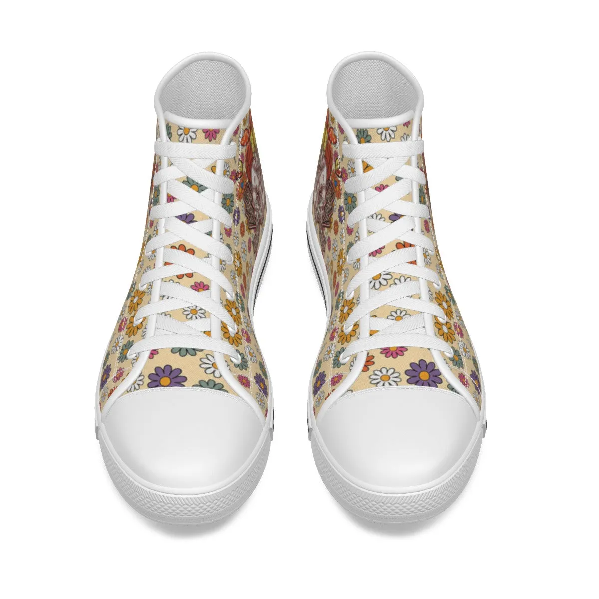 EShoes Personalized Women's Canvas Shoes, Mama Baseball Retro, Custom Name Shoes.