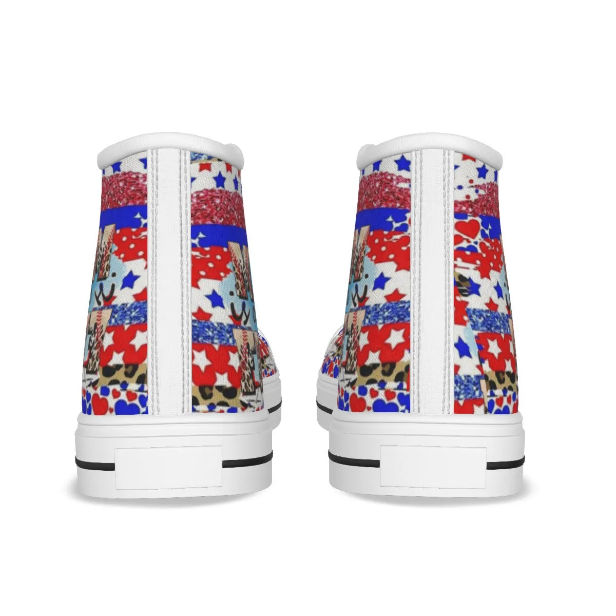 EShoes Personalized Women's Canvas Shoes, My Heart Is On That Field Baseball, Custom Name Shoes.